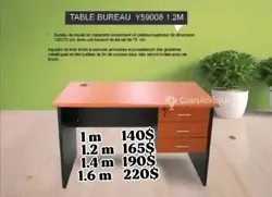 Table de Bureau