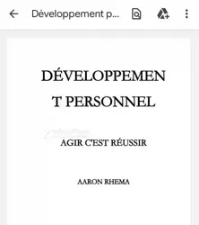 Livre de Développement Personnel