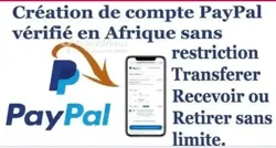 Création Compte Paypal