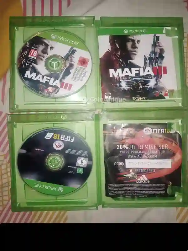 Lot de CDd Xbox one0