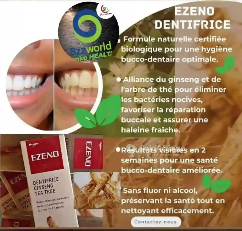 Pâte Dentifrice Thérapeutique Ezeno - Vue 1