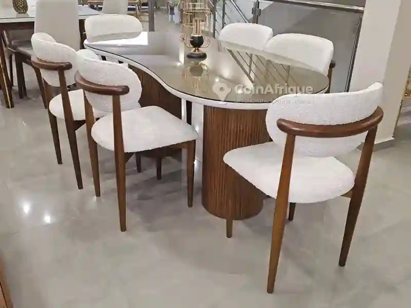 Table de Salle à Manger 6 Chaises - Vue 1
