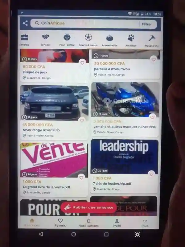 Tablette - Vue 2