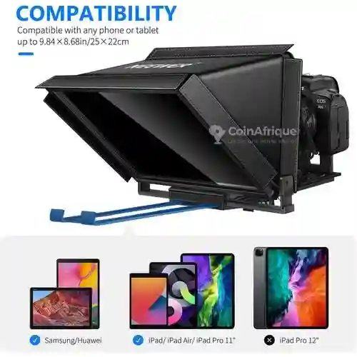 Téléprompteur Neewer x12 en Alliage D'aluminium Avec Application - Vue 1