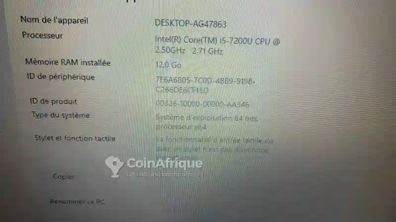 PC Lenovo Ideapad 310 Core i5 - Vue 2