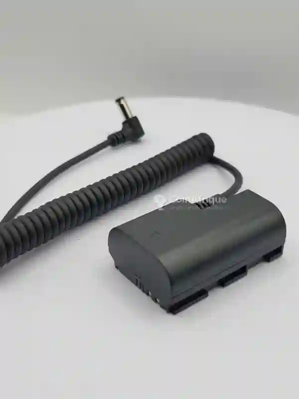 DC 12v + Batterie Factice Pour Canon Lp-e6 Lp-e8