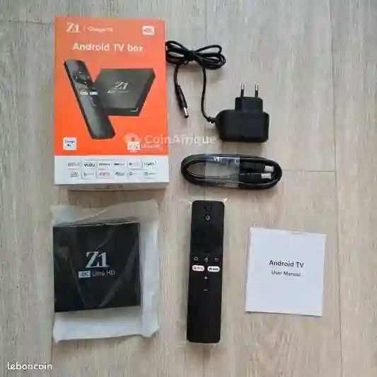 Box Android TV - Vue 1