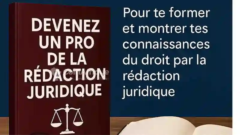 Livre - Devenez un pro de la Rédaction Juridique