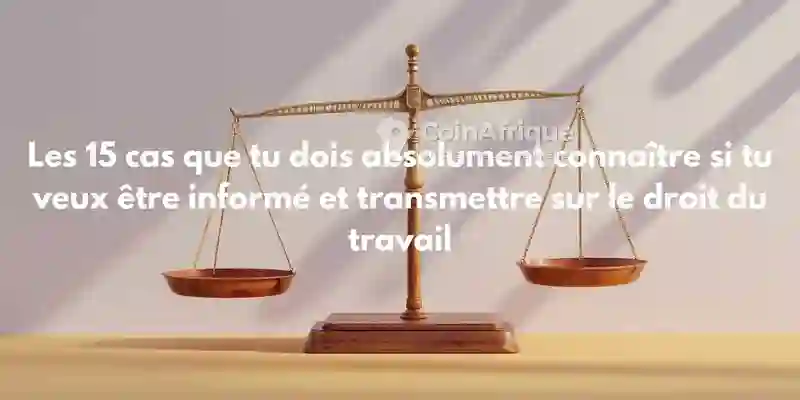 Livre - Droit du Travail les 15 cas Fréquents à Maîtriser