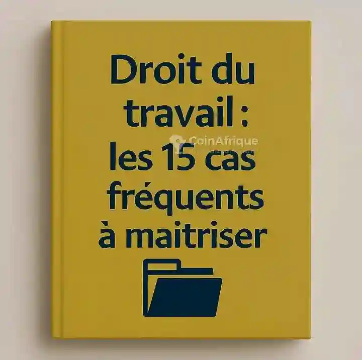 Livre - Droit du Travail les 15 cas Fréquents à Maîtriser - Vue 1