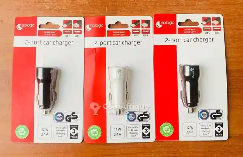 Chargeur Voiture 2 Ports - Vue 1
